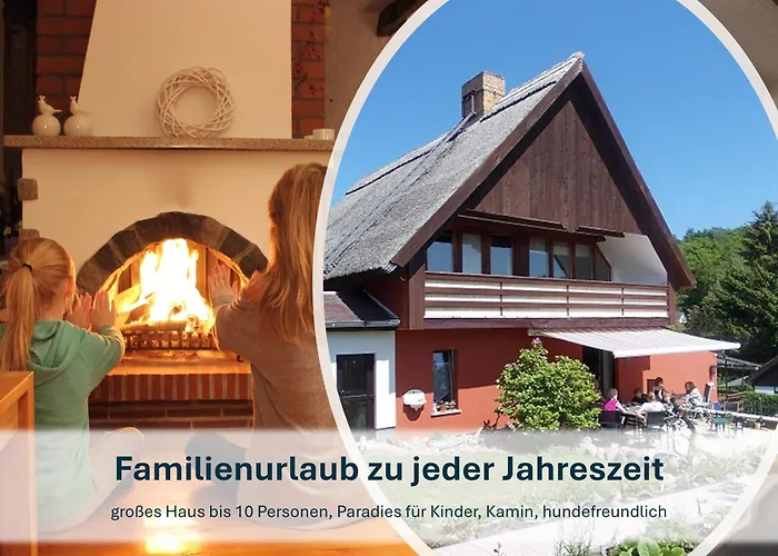 Mit Reetdach Gerdi Prázdninový dům